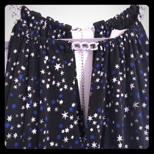 MICHAEL Michael Kors Chain neck tie waist top